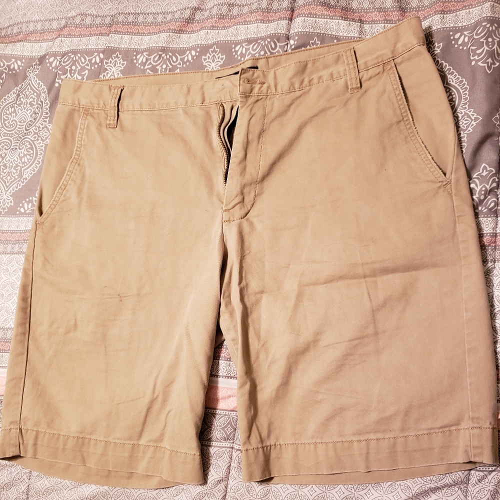 U.S. Polo Assasin mens khaki shorts